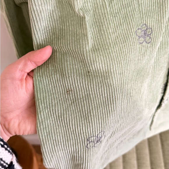 Urban Outfitters Icon Corduroy Overshirt in Green - Picture 8 of 8